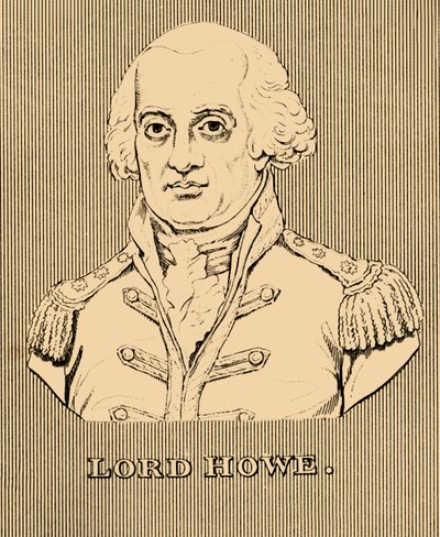 Lord Howe, 1726-1799, 1830 de Unbekannt