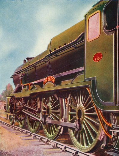 Lord Nelson, una de las locomotoras más poderosas propiedad del Southern Railway de Unbekannt