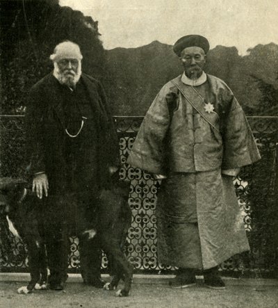 Lord Salisbury y Li Hung Chang, 1901 de Unbekannt