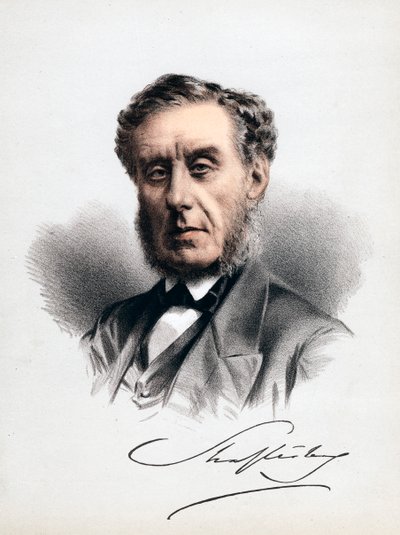 Lord Shaftesbury, estadista inglés, filósofo moral, filántropo y reformador de fábricas de Unbekannt
