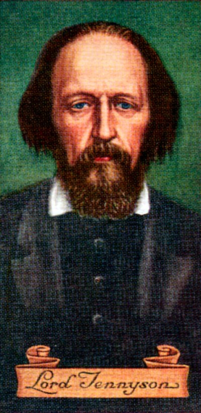 Lord Tennyson, de una serie de tarjetas de cigarrillos, 1935 de Unbekannt