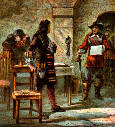 Lord William Russell condenado, 1683, c1850 de Unbekannt
