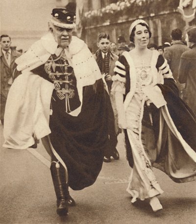 Lord y Lady Armstrong, 12 de mayo de 1937 de Unbekannt