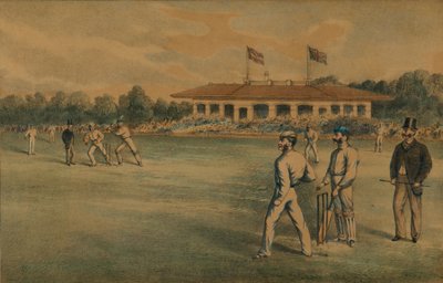 Campo de cricket de Lords, siglo XIX de Unbekannt