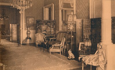 Sala Luis XVI en la Embajada de Cuba en Bruselas, Bélgica, 1927 de Unbekannt