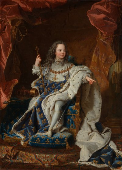 Luis XV 1710-1774 como niño, ca. 1716-24 de Unbekannt