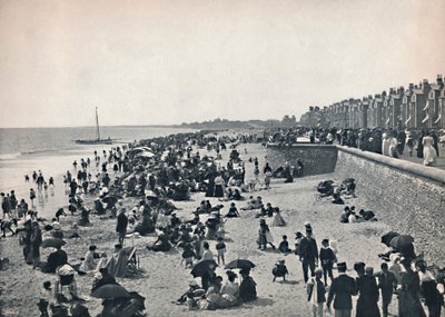 Lowestoft - En las arenas, 1895 de Unbekannt