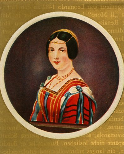 Lucrezia Crivelli, 1933 de Unbekannt
