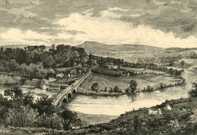 Ludlow, desde Whitcliffe, 1898 de Unbekannt