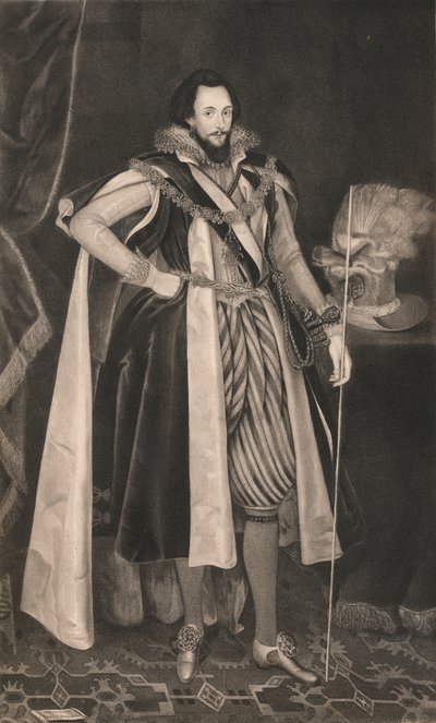 Ludovic Stuart, Segundo Duque de Londres, siglo XVI, 1904 de Unbekannt