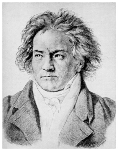 Ludwig von Beethoven, compositor alemán de Unbekannt