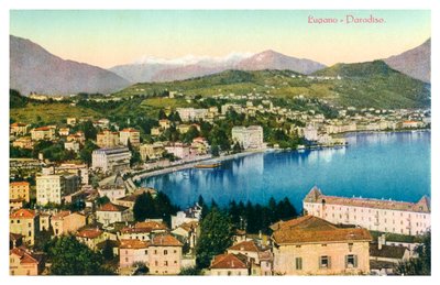 Lugano, Suiza, siglo XX de Unbekannt