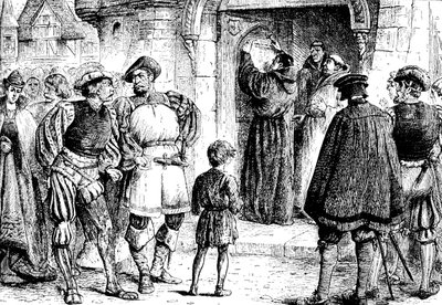 Protesta de Lutero, 1517 de Unbekannt
