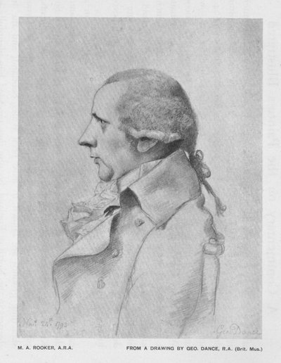 M.A. Rooker, A.R.A., 1793, c1900 de Unbekannt