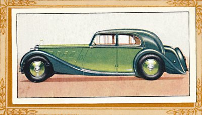 M.G. Saloon de dos litros, c1936 de Unbekannt