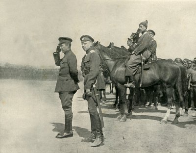 M. Kerensky saludando a las tropas, julio 1917, 1919 de Unbekannt