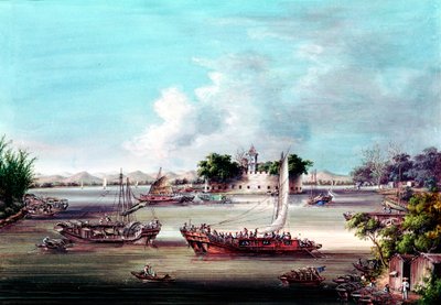 Fuerte de Macao, Río Cantón, China de Unbekannt