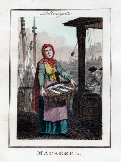 Caballa, Billingsgate, Londres, 1805 de Unbekannt