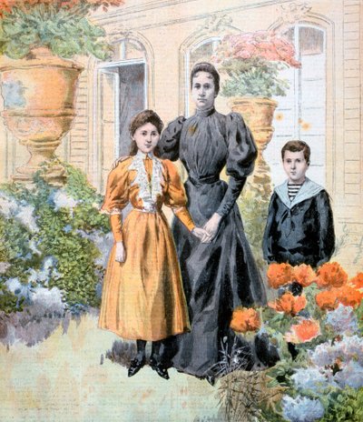 Madame Casimir-Perier y sus hijos de Unbekannt