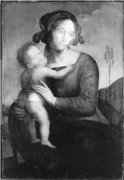 Madonna y el Niño de Unbekannt
