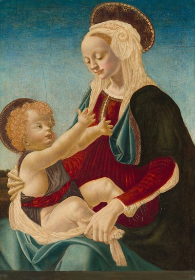 Madonna y Niño, c. 1470-1480 de Unbekannt