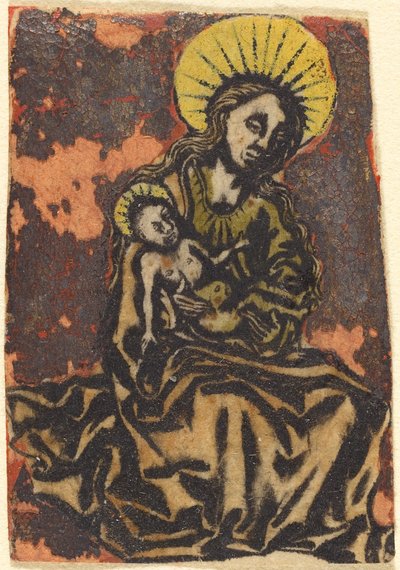 Madonna y Niño, c. 1480 de Unbekannt