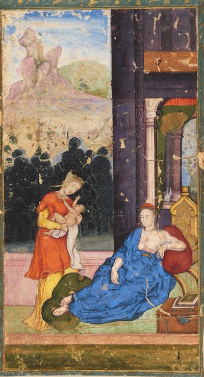 Madonna y niño de Unbekannt