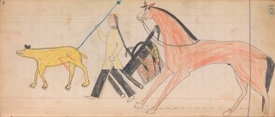 Maffet Ledger: Dibujo, ca. 1874-81 de Unbekannt