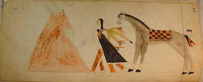 Maffet Ledger: Indio y caballo de Unbekannt