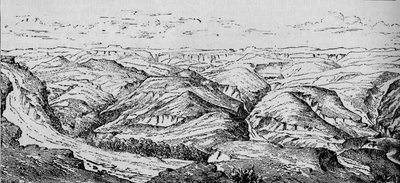 Magdala y el Valle del Bashilo, c. 1880 de Unbekannt
