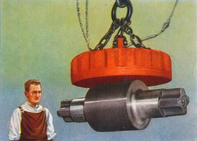 Imán que levanta 46 toneladas, 1938 de Unbekannt