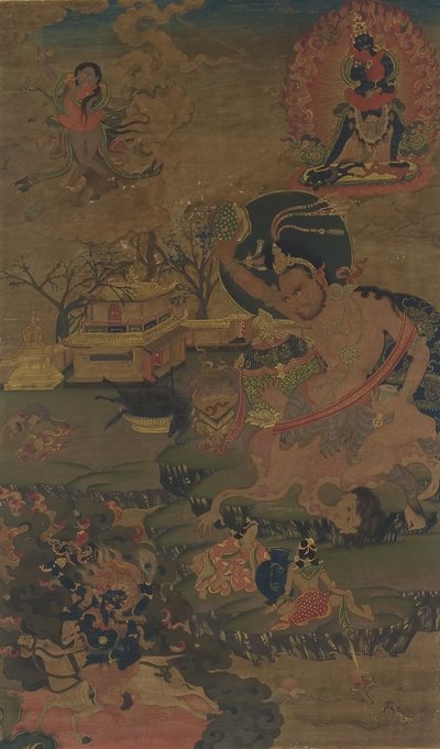 Mahasiddha Damarupa, siglo XVIII de Unbekannt