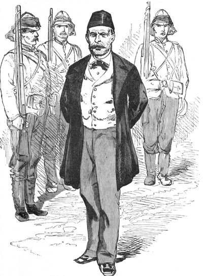 Mahmoud Fehmy, Jefe del Estado Mayor de Arabi, c1882 de Unbekannt