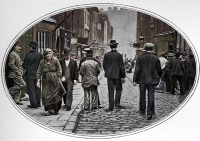 Calle principal de la comunidad italiana, Clerkenwell, Londres, c1900-1901 de Unbekannt