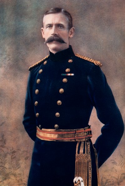 Mayor-General George Pretyman, Comandante Militar, Bloemfontein, Sudáfrica, 1902 de Unbekannt