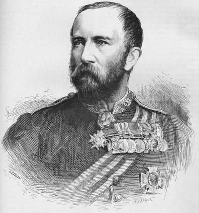 El Mayor General Sir Henry Evelyn Wood, VC, KCB, soldado británico, 1884 de Unbekannt