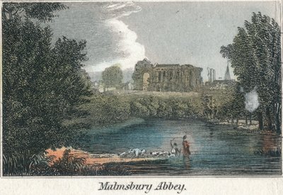 Abadía de Malmsbury, siglo XIX de Unbekannt