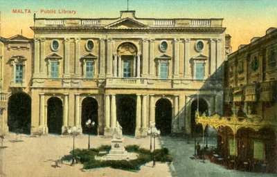 Malta - Biblioteca Pública, c1918-c1939 de Unbekannt
