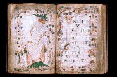 Manche N* 067, Vil de Mortain, Tesoro de la colegiata de San Evroult, Evangelio del siglo X de Unbekannt