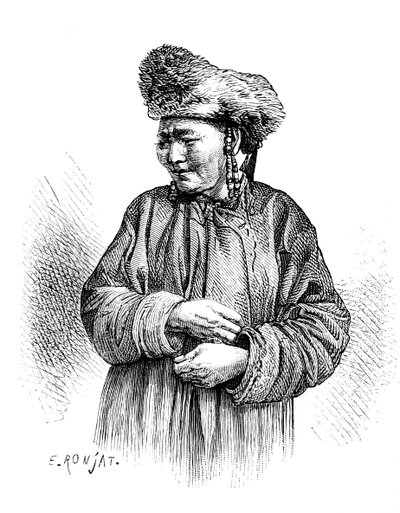 Mujer manchú, c1890 de Unbekannt
