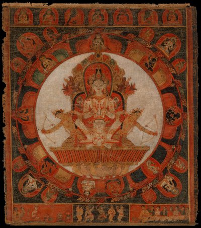 Mandala de Chandra, Dios de la Luna de Unbekannt
