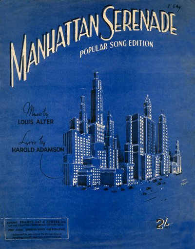 Serenata de Manhattan, c1942 de Unbekannt