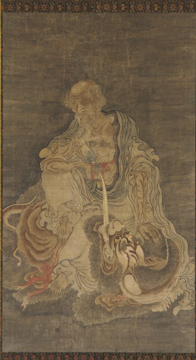 Manjushri sentado en un león, 1368-1644 de Unbekannt