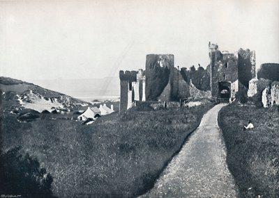 Manorbier - El castillo, 1895 de Unbekannt