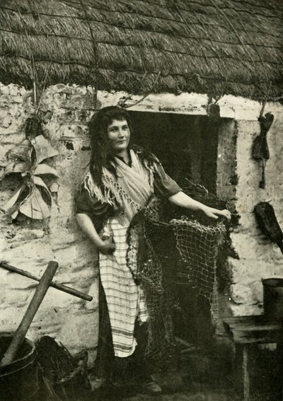 Hija del pescador de Manx, 1901 de Unbekannt