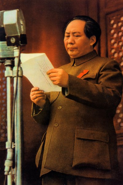 Mao Zedong, revolucionario y líder comunista chino, c1950s-c1960s de Unbekannt
