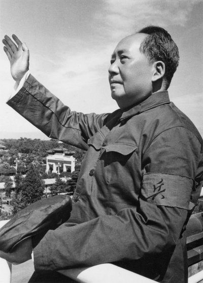 Mao Zedong, revolucionario y líder comunista chino, c. 1950s-c. 1960s de Unbekannt