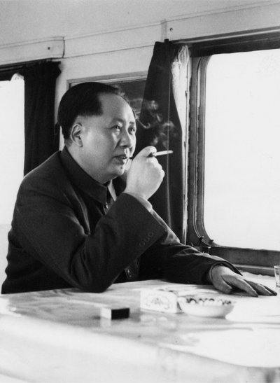 Mao Zedong, revolucionario y líder comunista chino, c. 1950s de Unbekannt