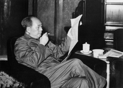 Mao Zedong, revolucionario y líder comunista chino de Unbekannt