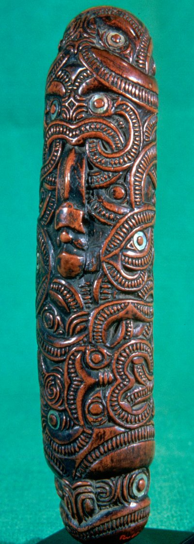 Flauta maorí koauau, Nueva Zelanda de Unbekannt
